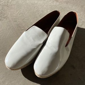 White espadrilles